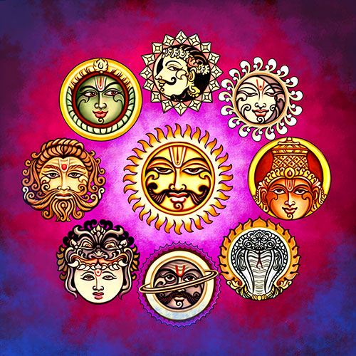 Navgraha Yantra Painting