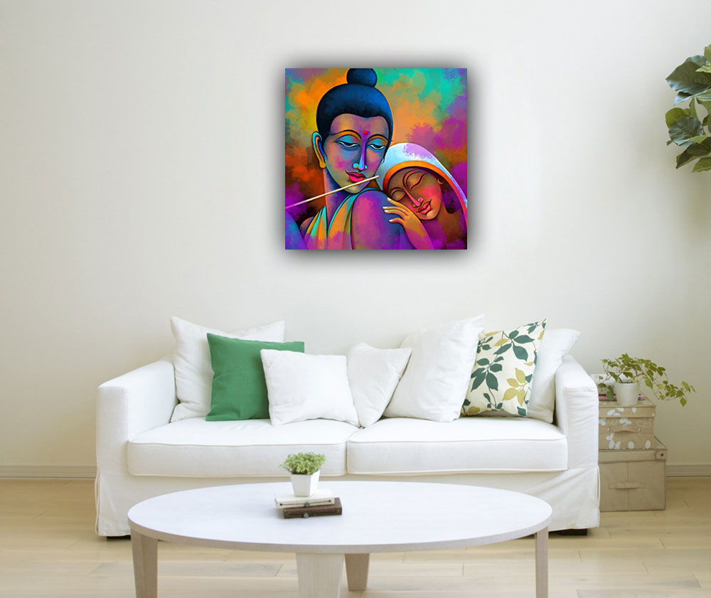 Radha krishna Painting