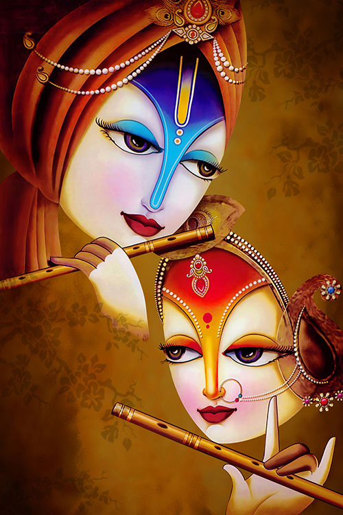 Radha krishna Painting
