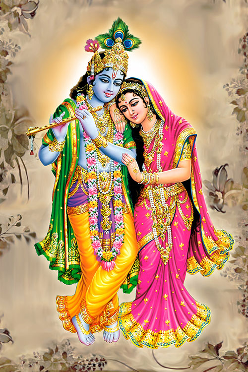 Radha krishna Painting