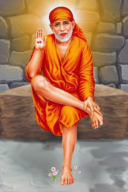 Sai Baba Painting