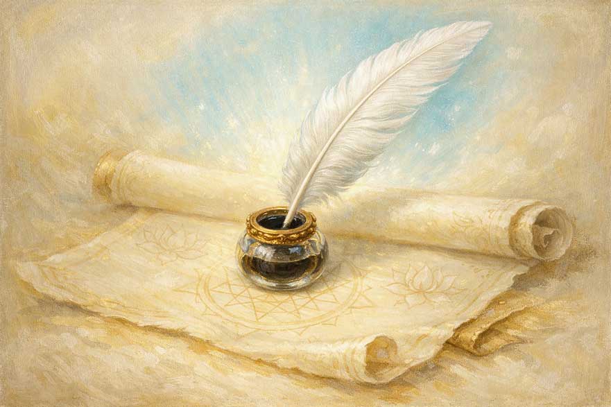 Ancient Scrolls Wall Art  for Wisdom & Knowledge 