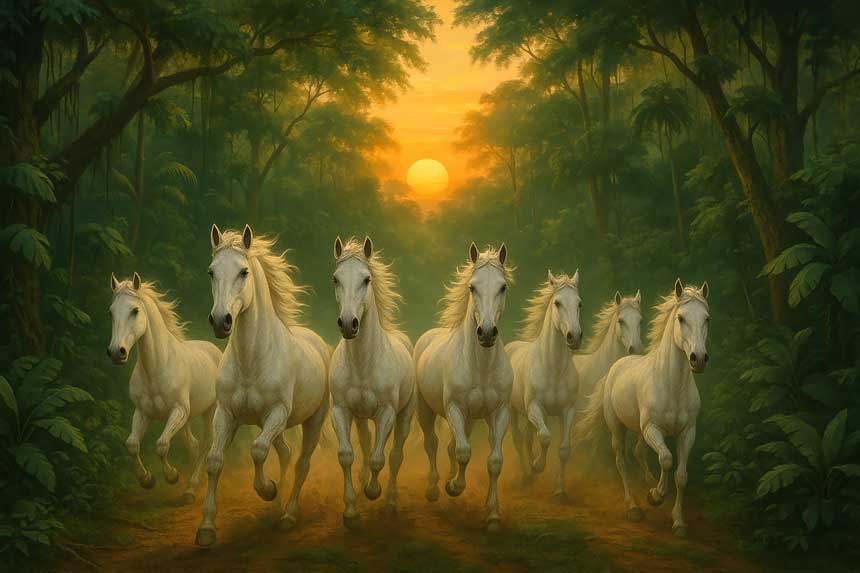 7 White Horses