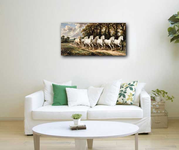 7 Horses Painting