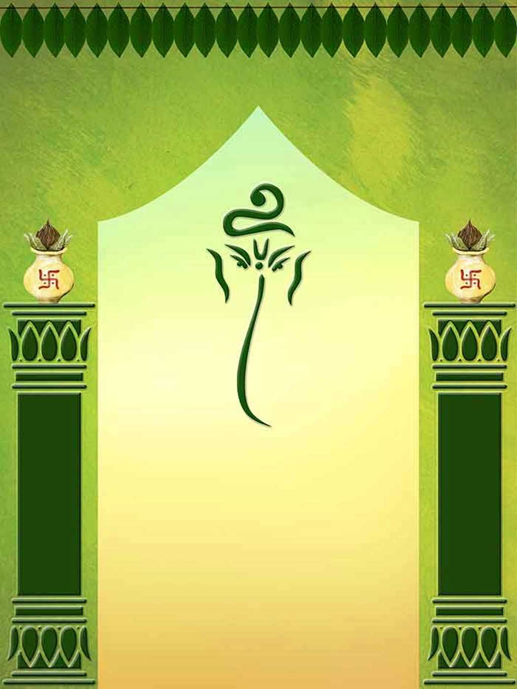 Wallpaper Pooja Room